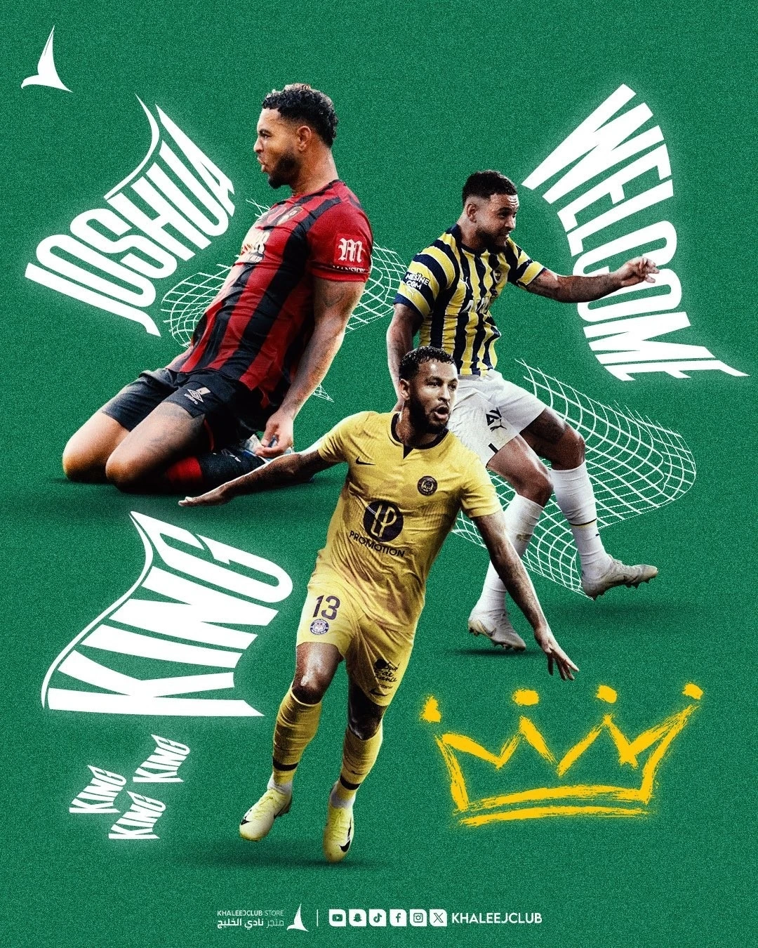 Joshua King, Al-Khaleej ile sözleşme imzaladı
