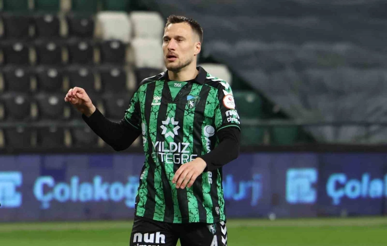 Josip Vukovic’ten Kocaelispor camiasına duygusal veda
