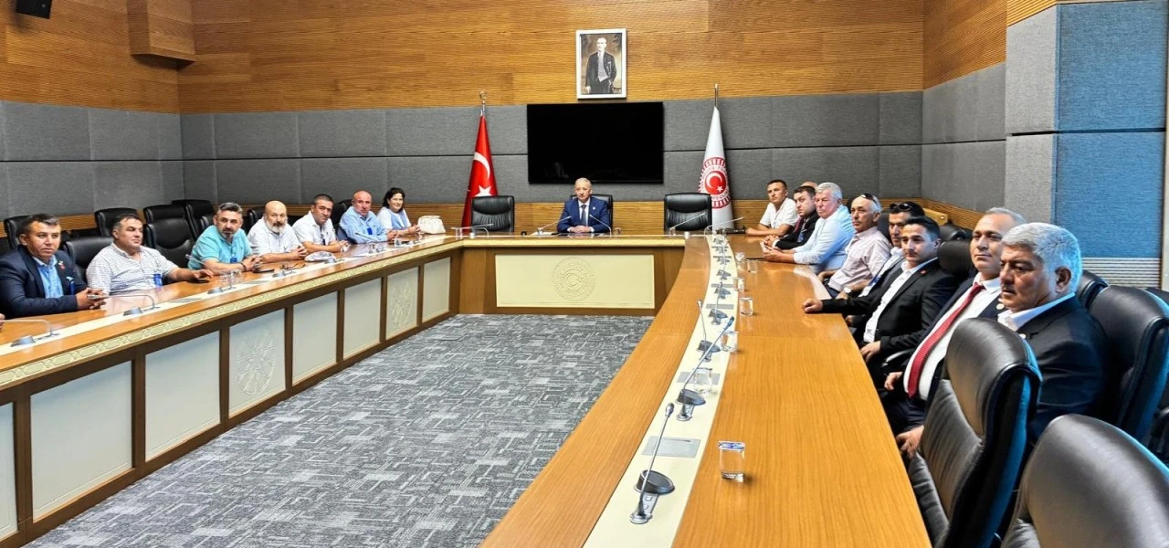 Kadem Mete, Muğlalı Muhtarlarla Ankara'da Buluştu