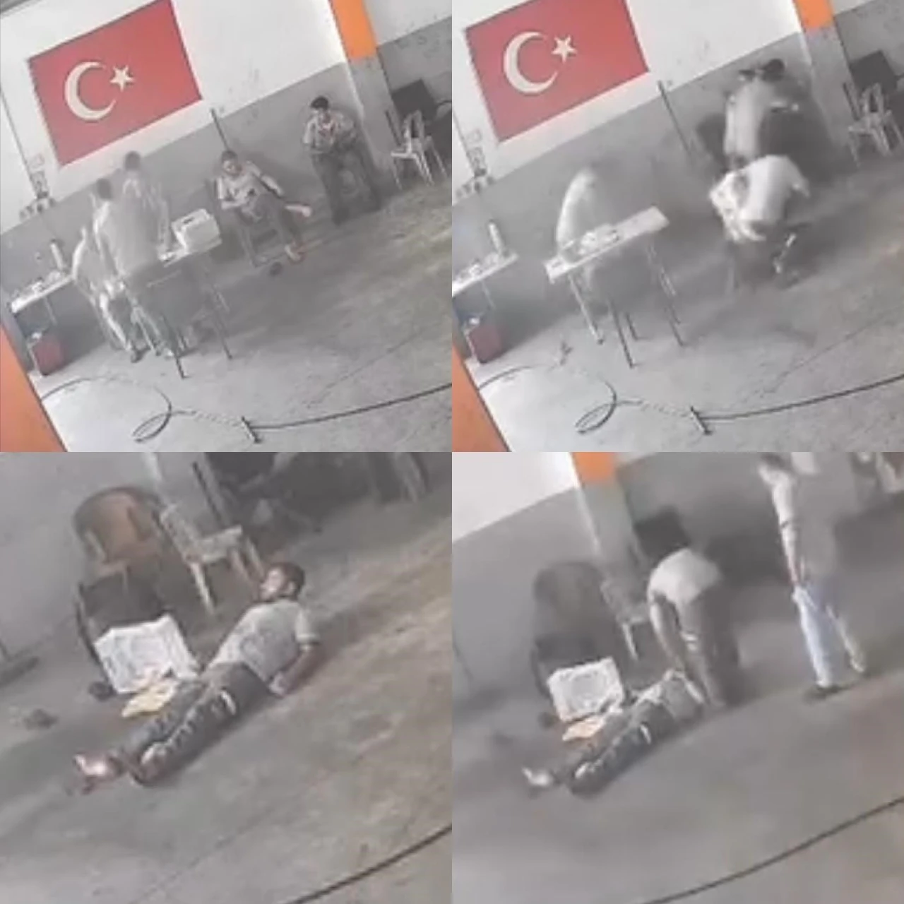 Kadın kılığına giren katilin işlediği cinayet kamerada
