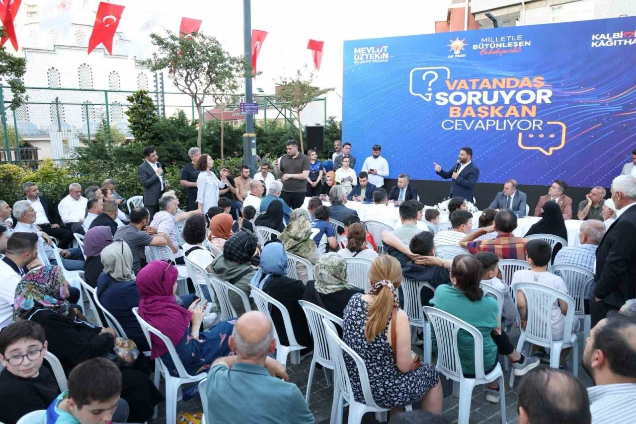 Kağıthane&rsquo;de vatandaşların s&ouml;z aldığı programda hizmetler ve yeni projeler masaya yatırıldı
