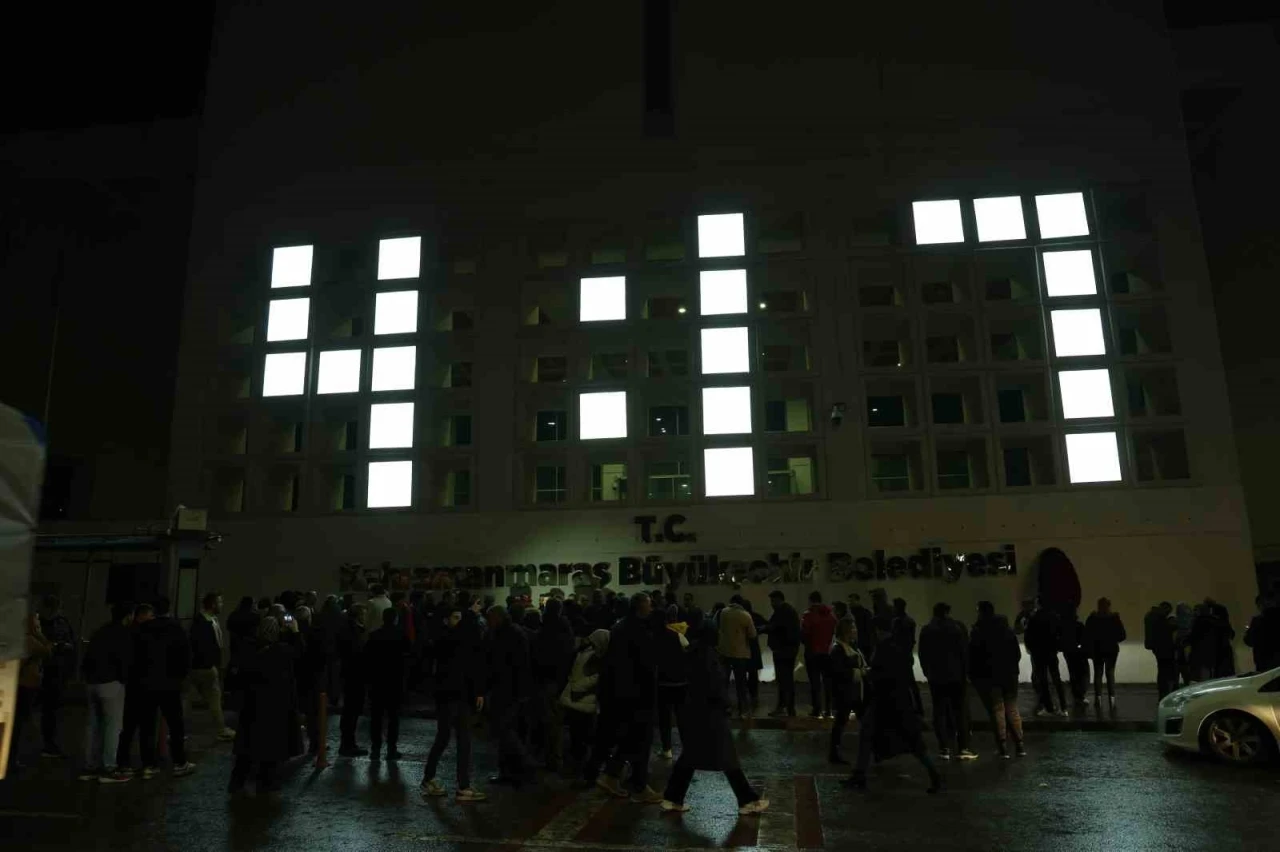 Kahramanmaraş Büyükşehir Belediyesi’nden 6 Şubat depremlerinin anısına anlamlı çalışma