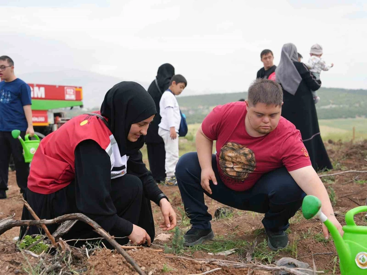 Kahramanmaraş’ta engelsiz orman
