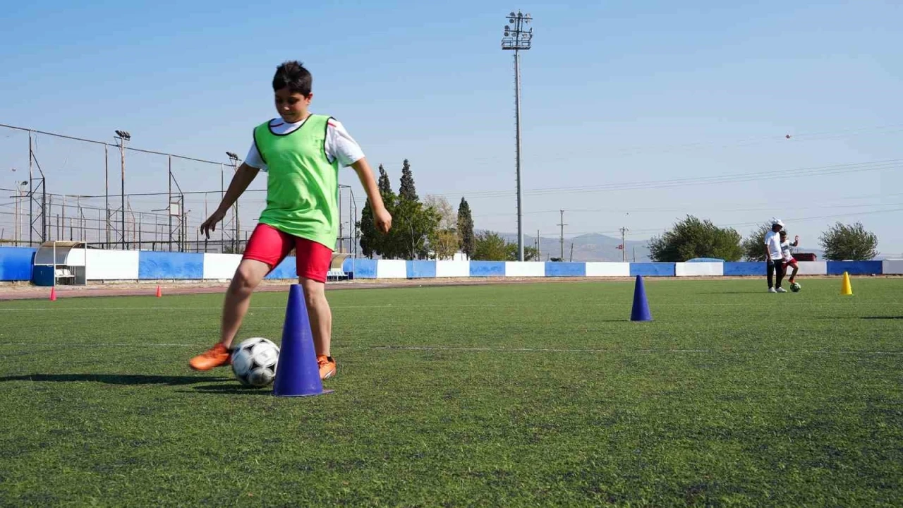 Kahramanmaraşlı çocuklar sporla büyüyor
