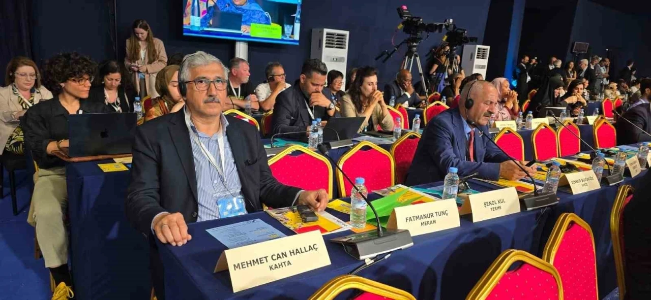 Kahta Belediye Başkanı Halla&ccedil;, UCLG D&uuml;nya Kongresi&rsquo;ne katıldı
