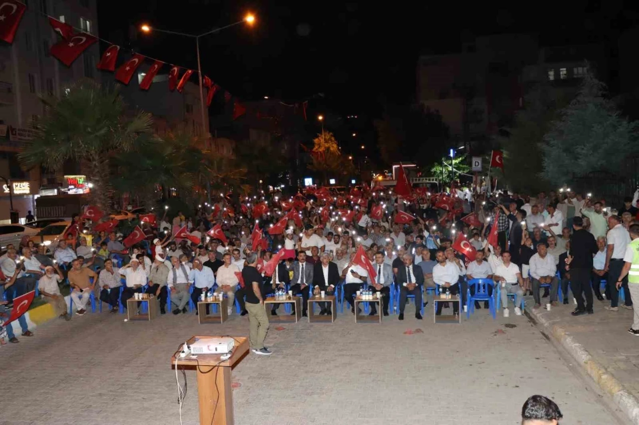 Kahta’da 15 Temmuz Milli Birlik ve Demokrasi Günü anıldı
