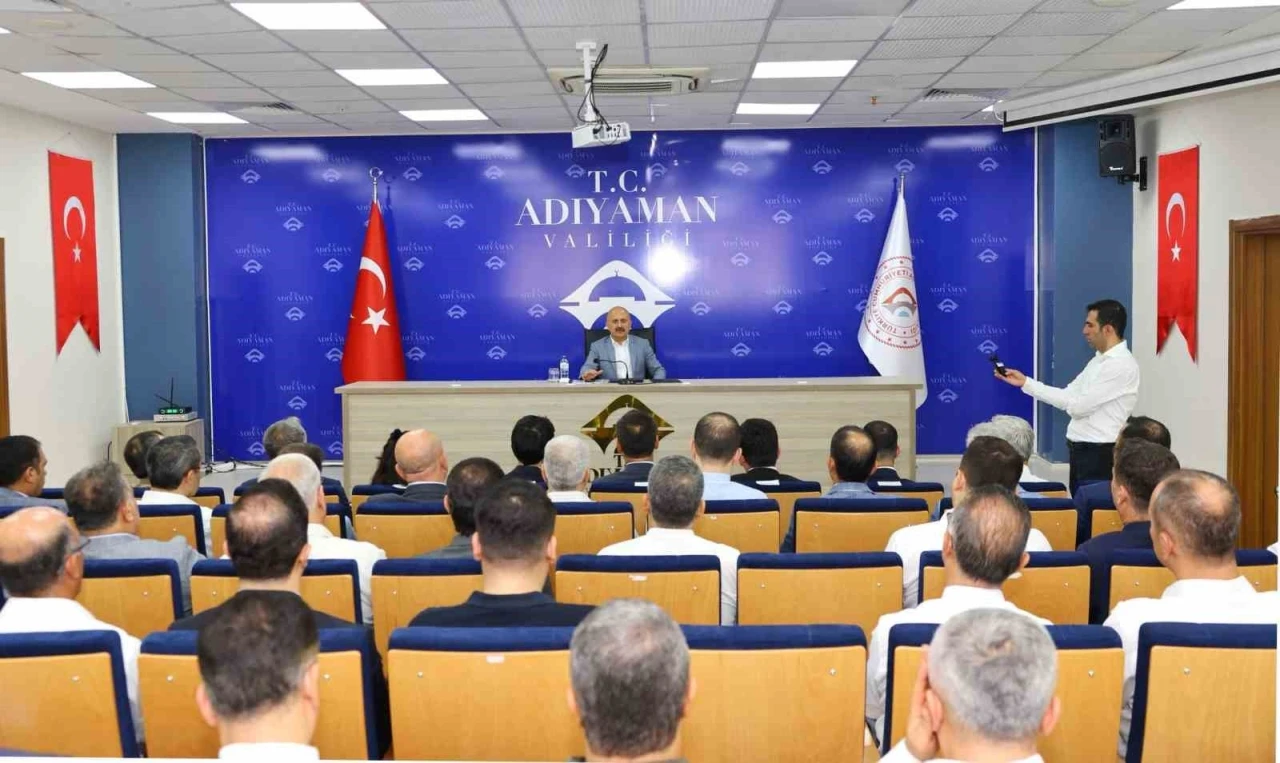 Kamu personellerinin konteyner ve prefabriklerden tahliye planı görüşüldü
