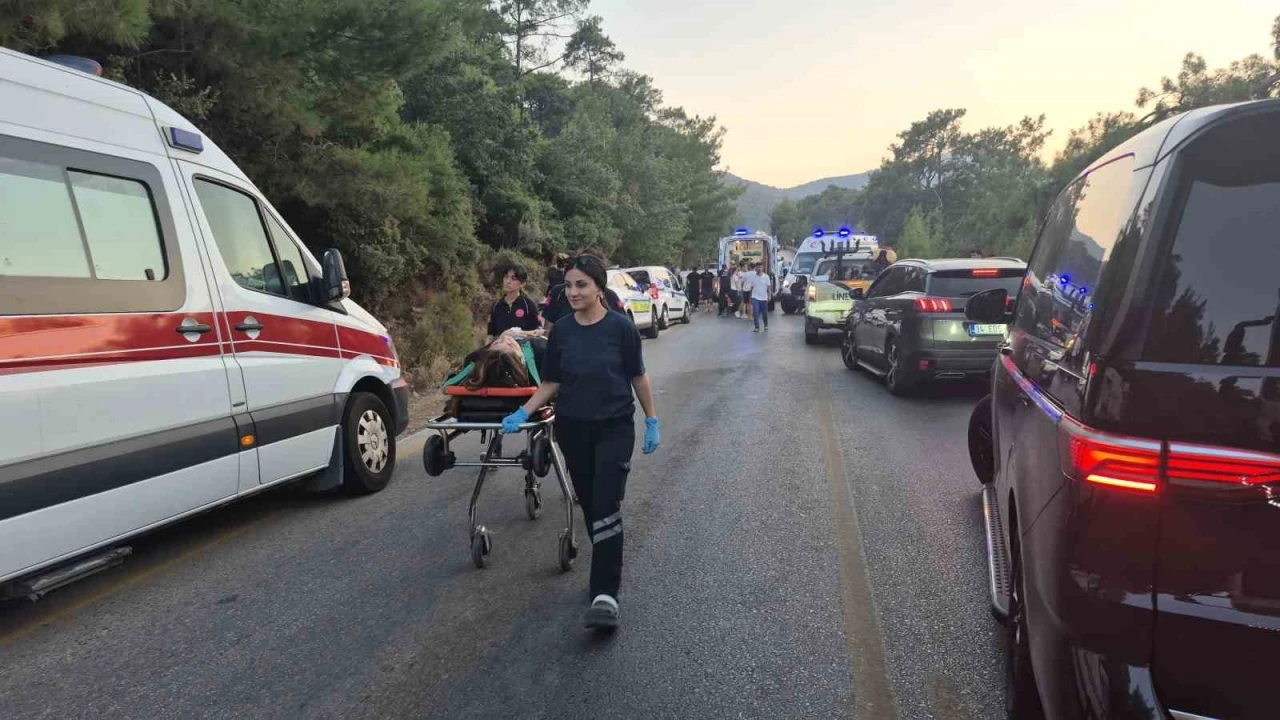 Kamyonetle otomobil kafa kafaya çarpıştı: 4 yaralı
