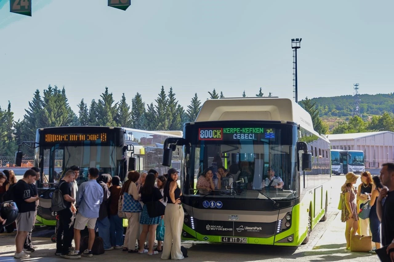 Kandıra sahillerine ulaşımda yaz d&ouml;nemi

