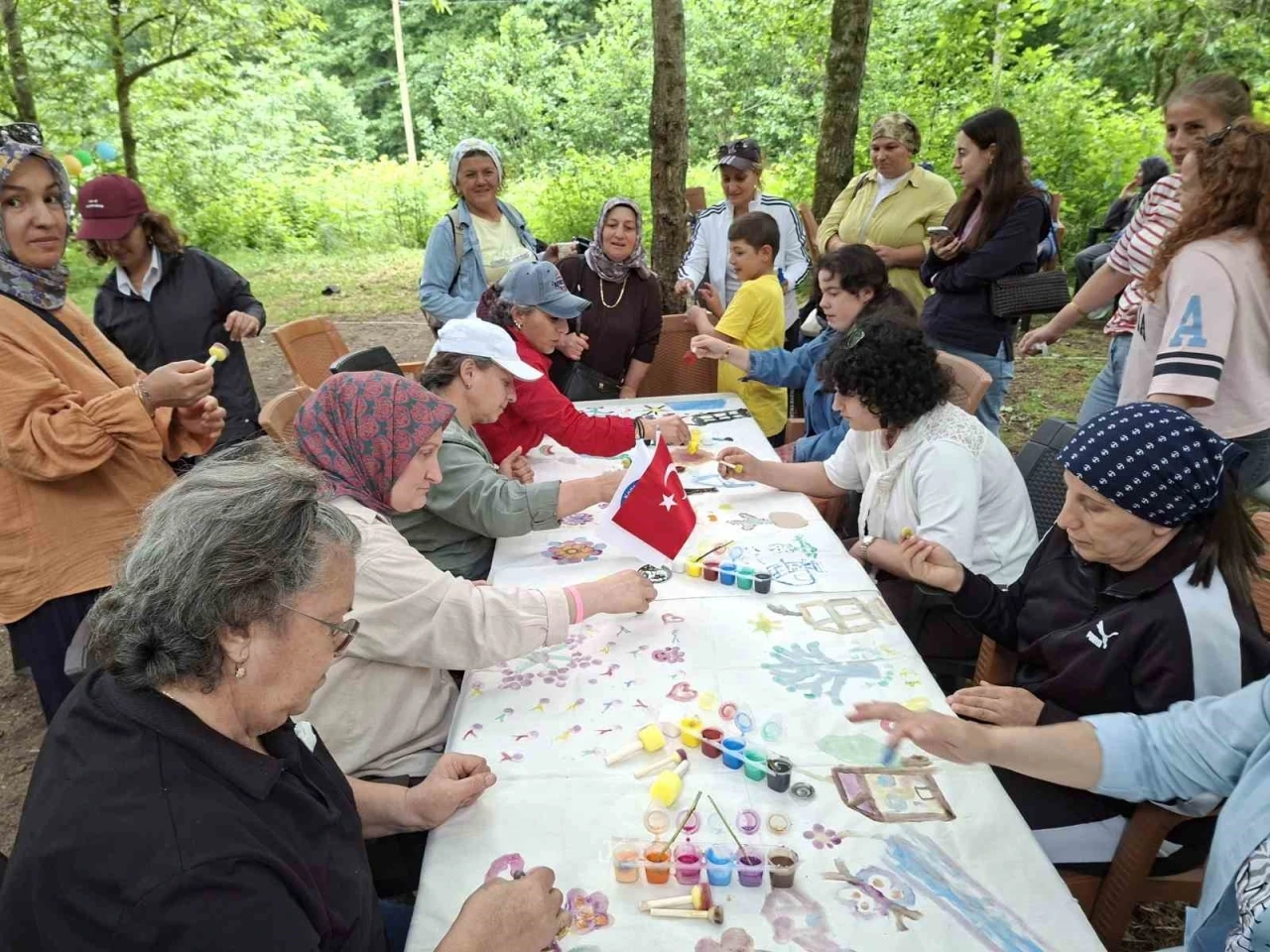 Kanser Hastaları ve yakınları moral depoladı
