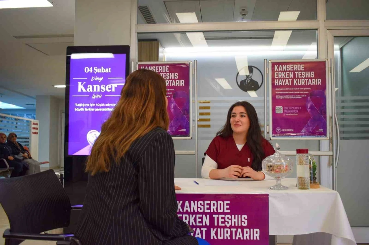 Kanserde erken teşhisin &ouml;nemi anlatıldı
