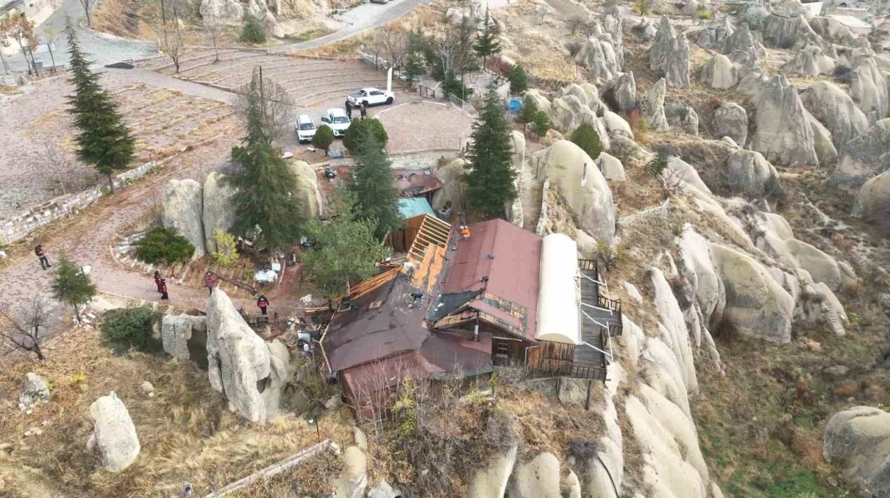 Kapadokya’da kaçak yapı için yıkım kararı
