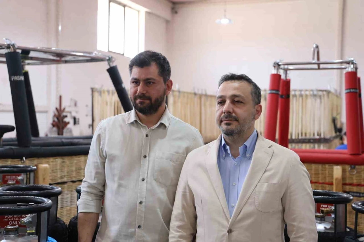 Kapadokya’da üretilen sıcak hava balonları, yüzde yüz yerli ve milli oldu
