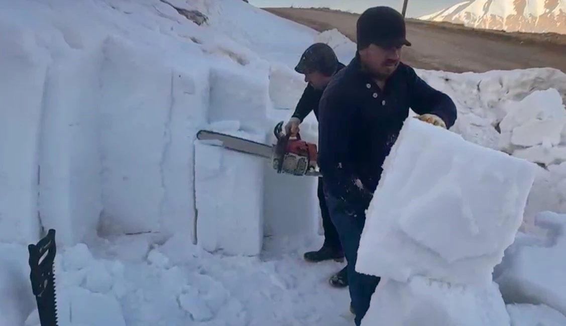 Kar kütlelerinin 3 bin metreden 40 derece sıcağa yolculuğu
