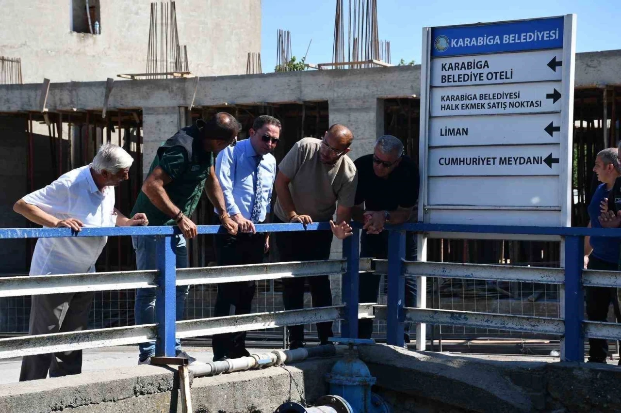 Karabiga&rsquo;da k&ouml;pr&uuml;ler yenileniyor
