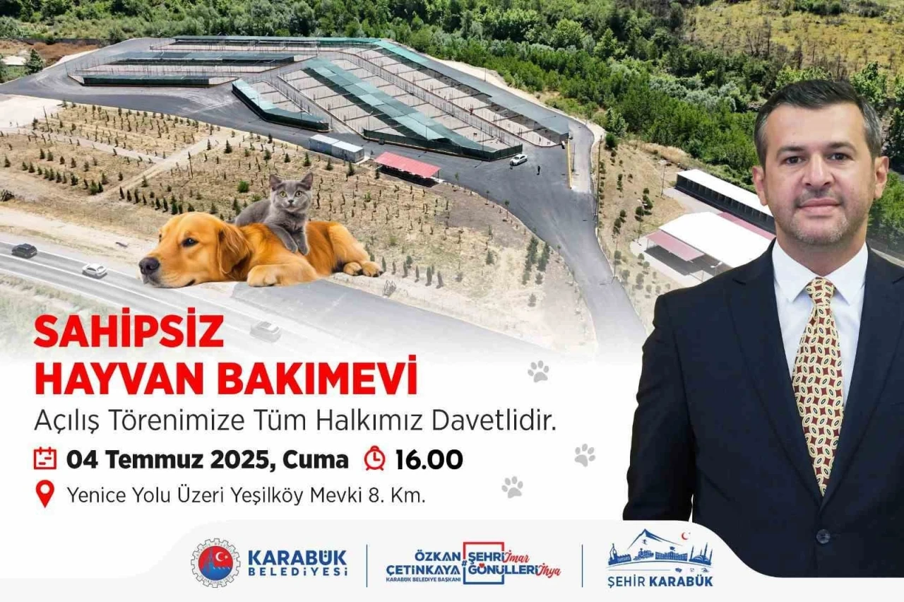 Karabük Belediyesi Sahipsiz Hayvan Bakımevi açılıyor
