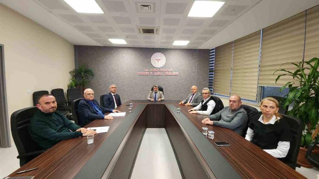 Karab&uuml;k&rsquo;te acil sağlık hizmetlerinin yol haritası belirlendi
