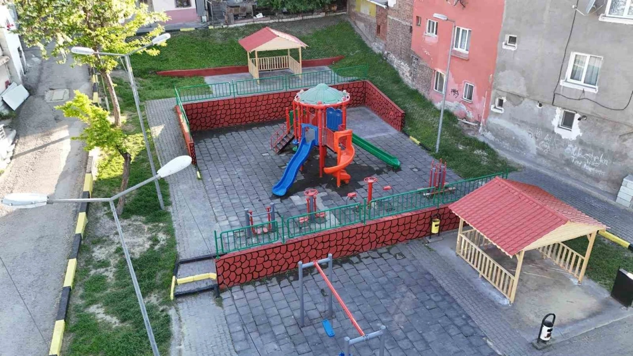 Karabük’te parklar modernize ediliyor
