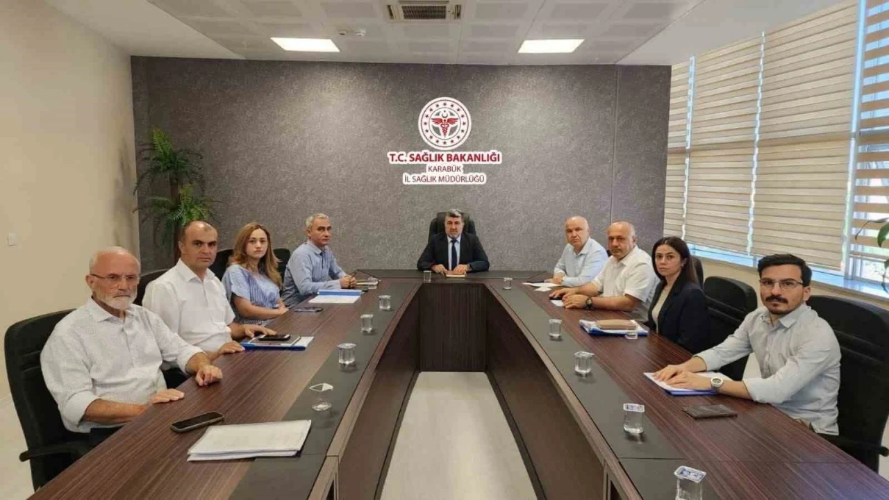Karabük’te sağlık hizmetleri değerlendirme toplantısı yapıldı

