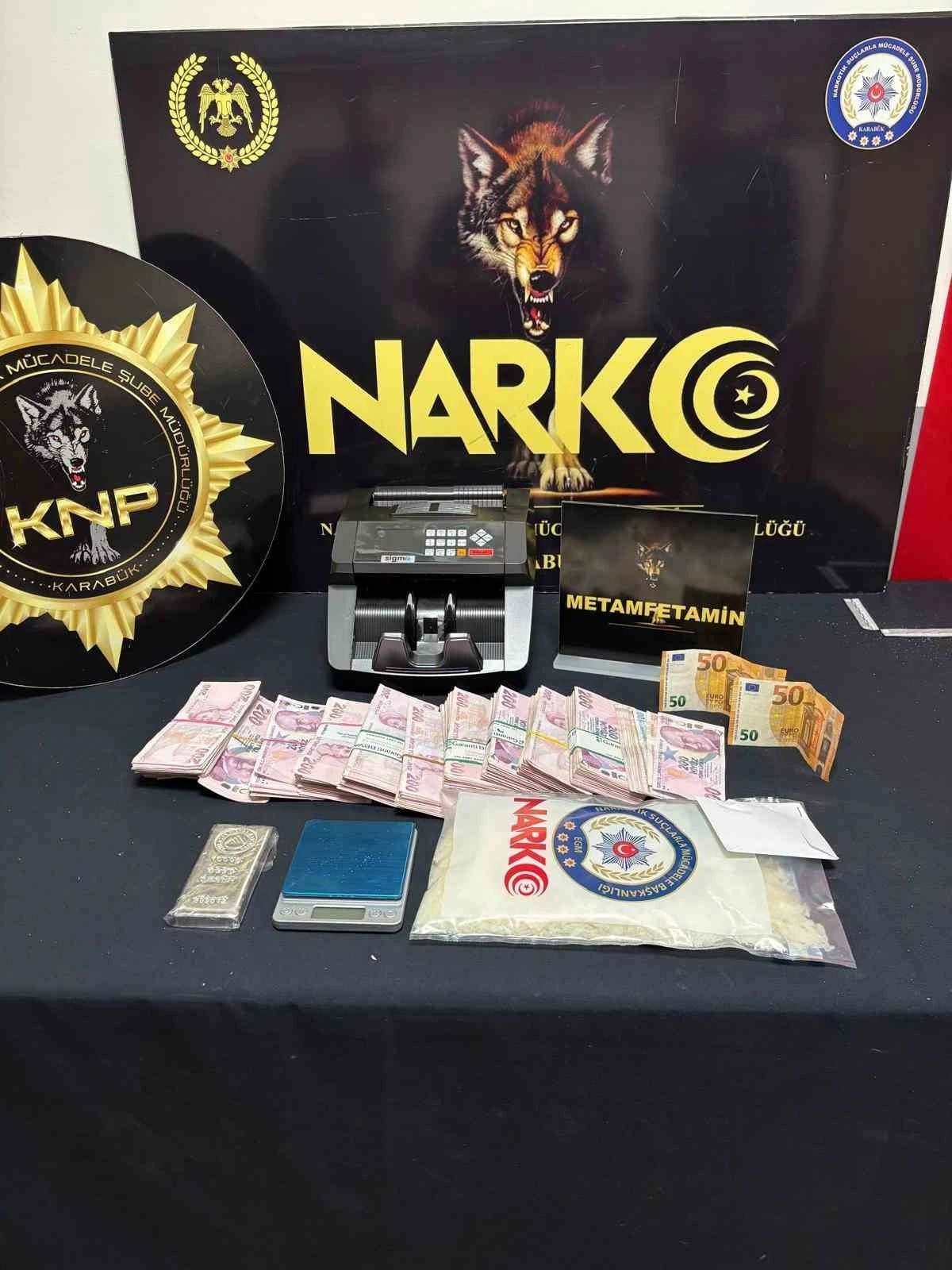 Karab&uuml;k&rsquo;te uyuşturucu operasyonunda 1 tutuklama
