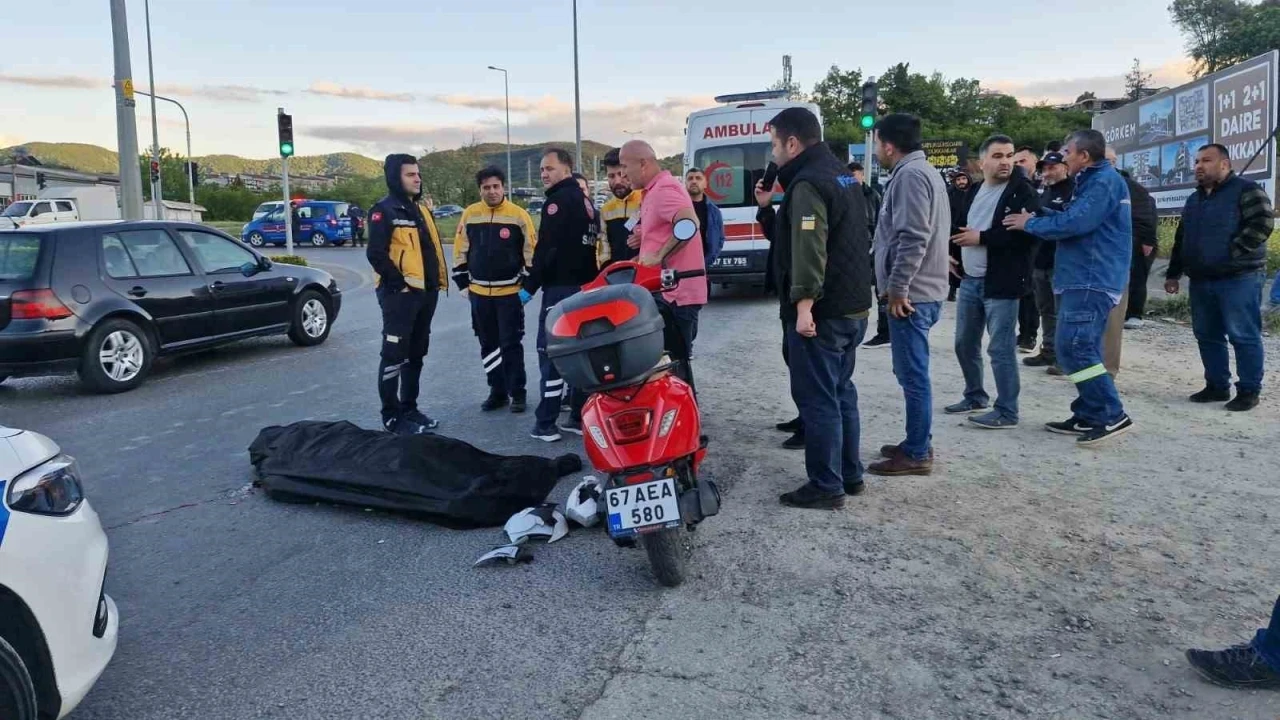 Karadeniz Ereğli’de tır ile çarpışan motosikletin sürücüsü hayatını kaybetti

