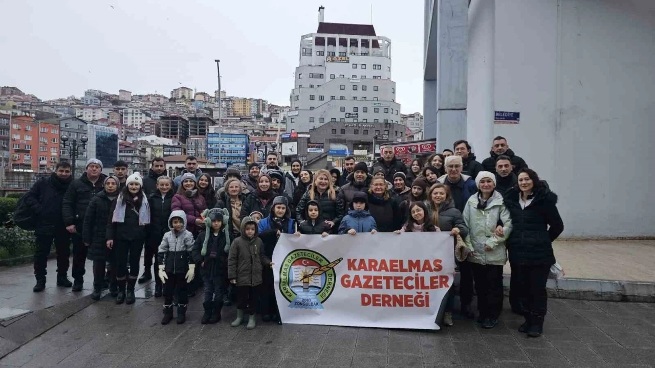 Karaelmas Gazeteciler Derneği&rsquo;nden 10 Ocak&rsquo;a &ouml;zel Keltepe gezisi

