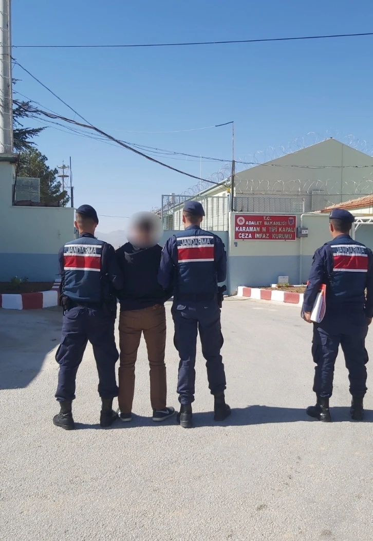 Karaman&rsquo;da 24,5 yıl kesinleşmiş hapis cezası bulunan şahıs yakalandı
