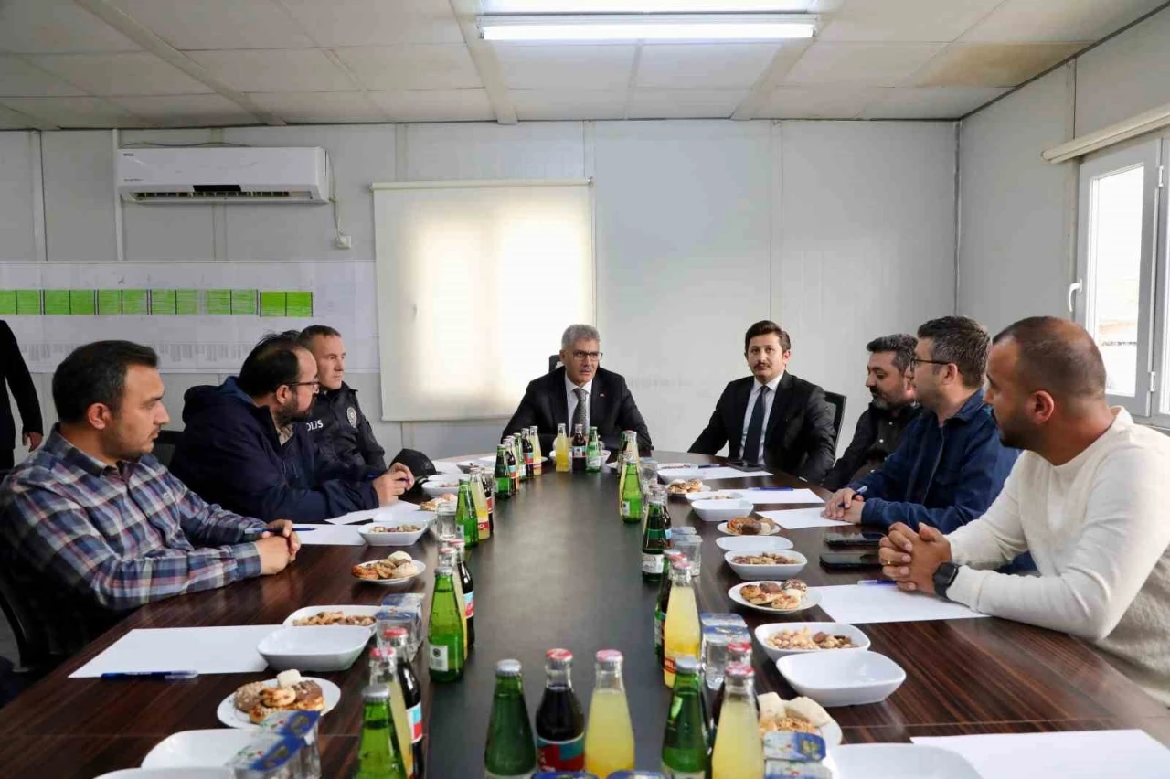 Karaman-Ulukışla Hızlı Tren Hattı’nda saha incelemesi
