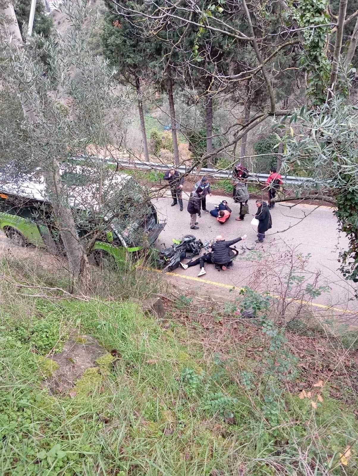 Karam&uuml;rsel&rsquo;de feci kaza: 20 yaşındaki gen&ccedil; hayatını kaybetti
