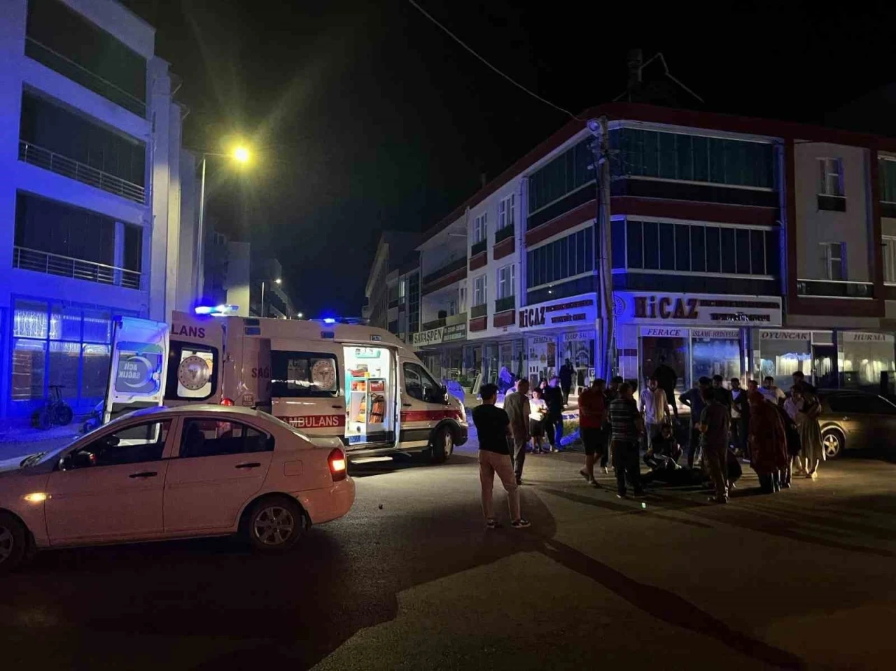 Karapınar&rsquo;da motosiklet ile otomobil &ccedil;arpıştı: 1 yaralı
