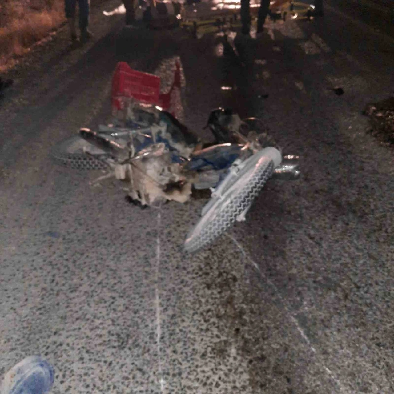 Karapınar’da otomobille motosiklet çarpıştı: 3 yaralı
