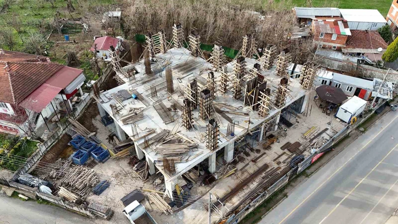 Karap&uuml;r&ccedil;ek&rsquo;te sosyal yaşamın merkezi olacak SGM y&uuml;kseliyor
