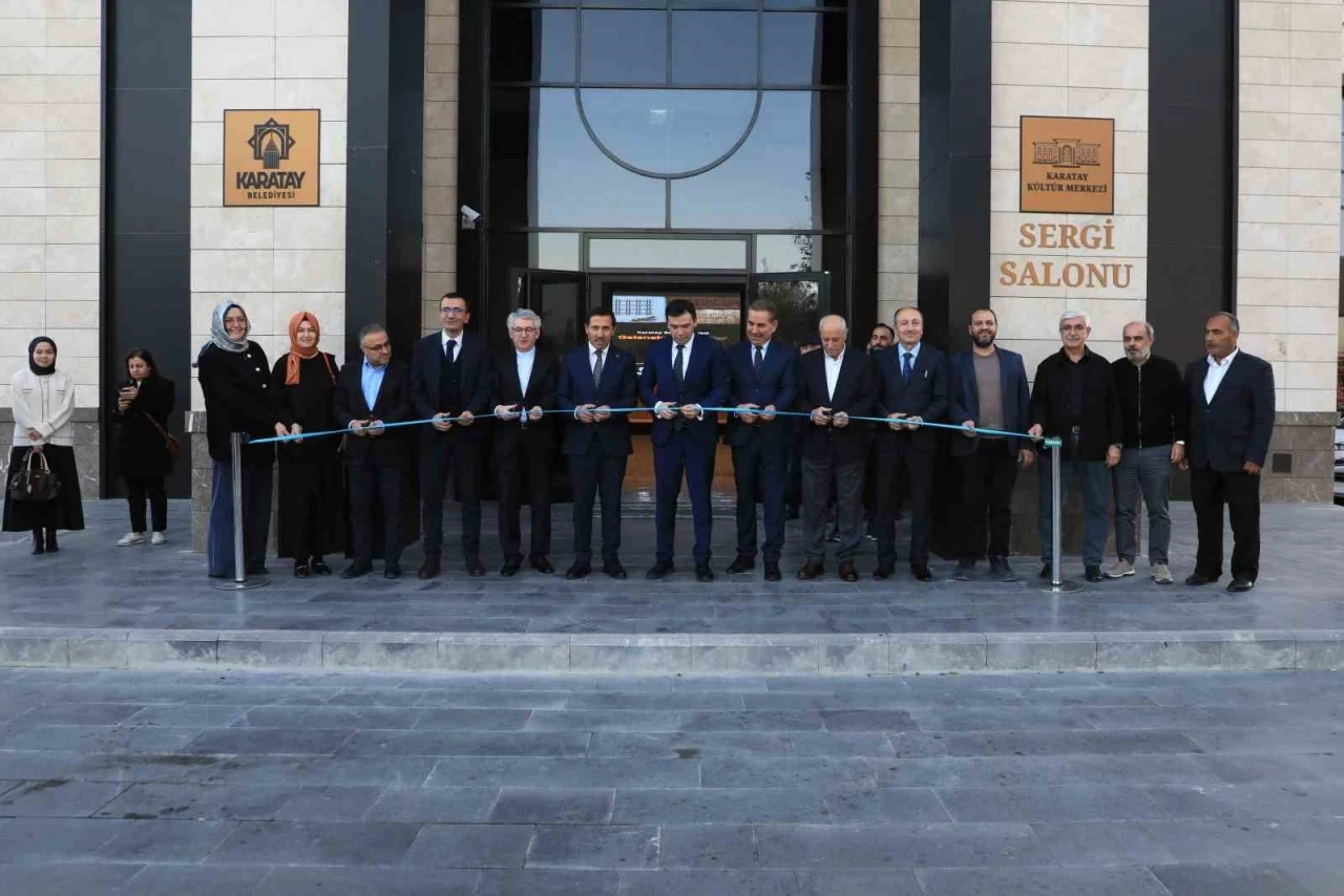 Karatay’da geleneksel sanatlar sergisi açıldı
