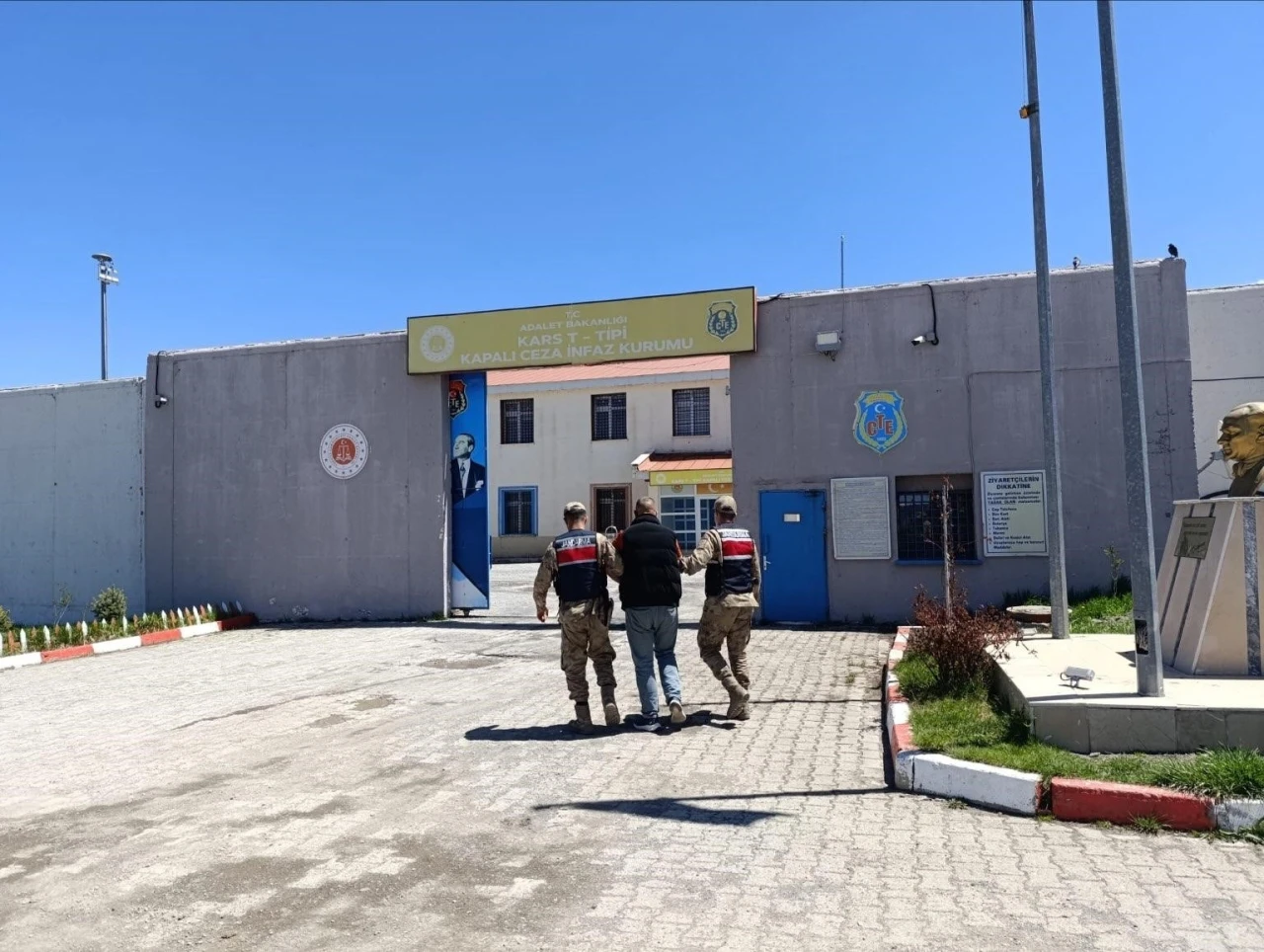 Kars’ta 5 yıl hapis cezası bulunan 1 kişi yakalandı
