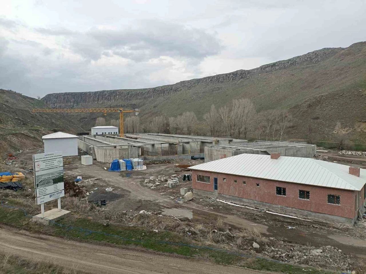 Kars&rsquo;ta &ccedil;evre yatırımı: Atıksu Arıtma Tesisi Projesinde &ccedil;alışmalar s&uuml;r&uuml;yor
