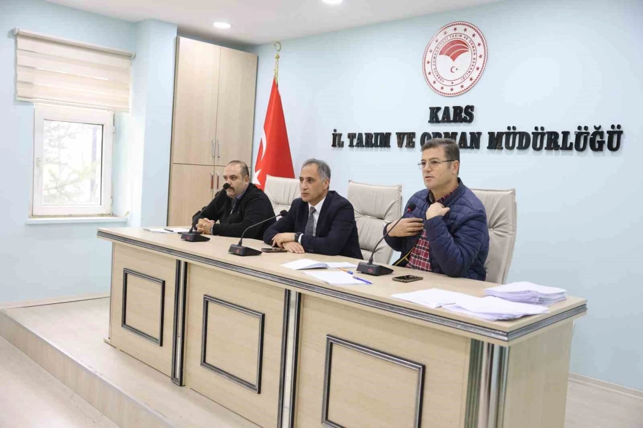 Kars’ta tarım sayımı bilgilendirme toplantısı
