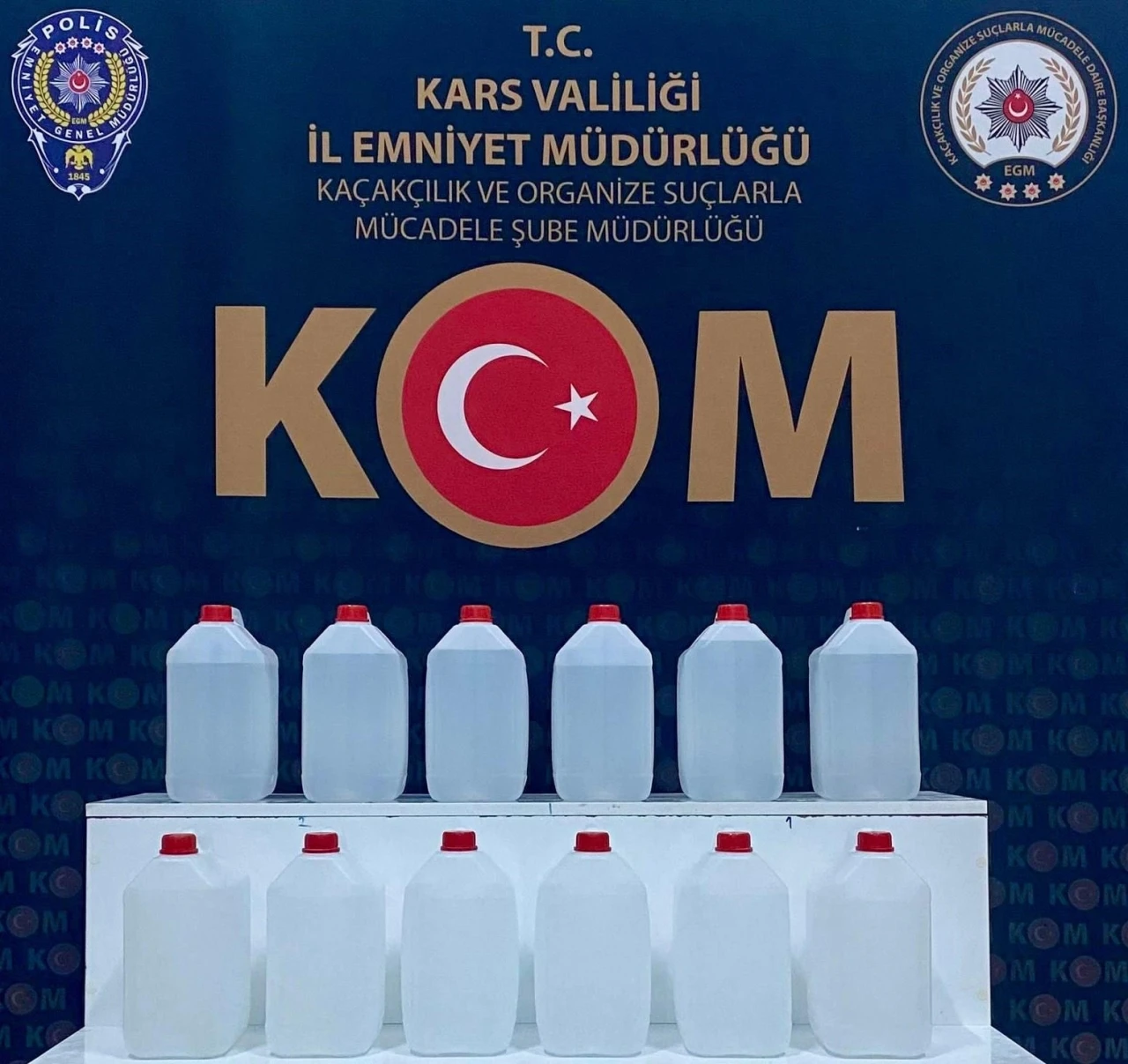 Kars&rsquo;ta yılbaşı &ouml;ncesi sahte i&ccedil;ki operasyonunda 13 g&ouml;zaltı
