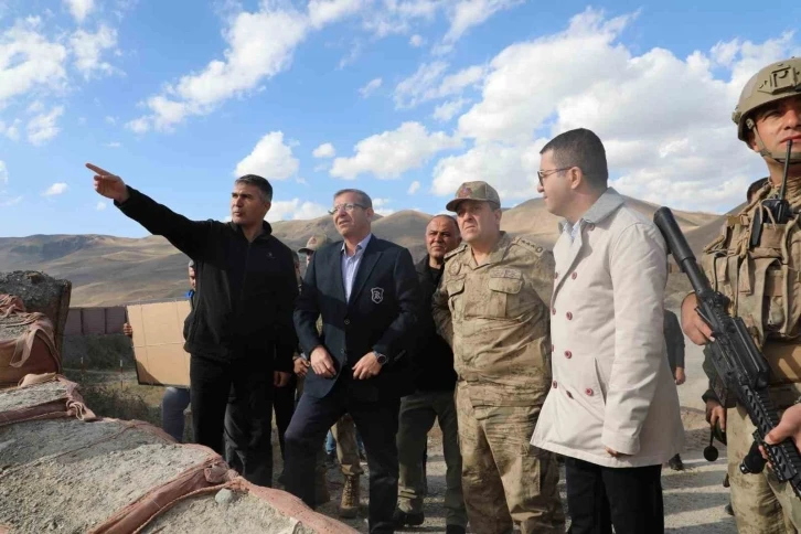 Kars Valisi Polat, &uuml;s b&ouml;lgesinde
