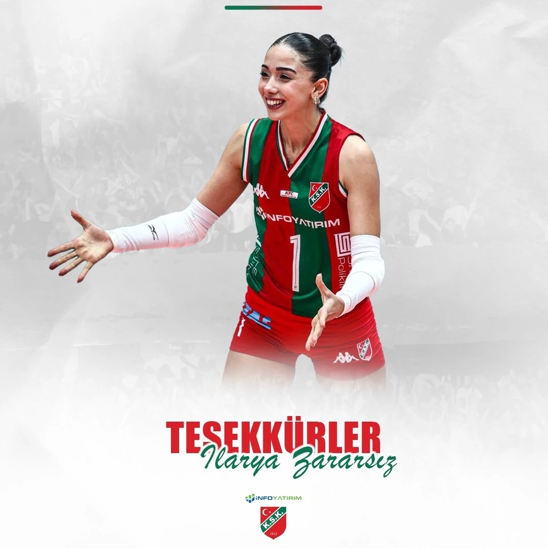 Karşıyaka Voleybol, İlarya Zararsız ile yollarını ayırdı
