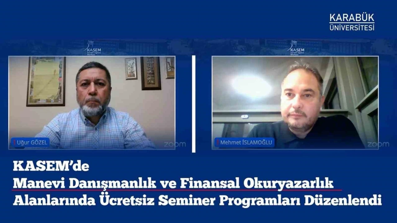 KASEM’den manevi destek ve finansal okuryazarlık alanlarında ücretsiz eğitim programı
