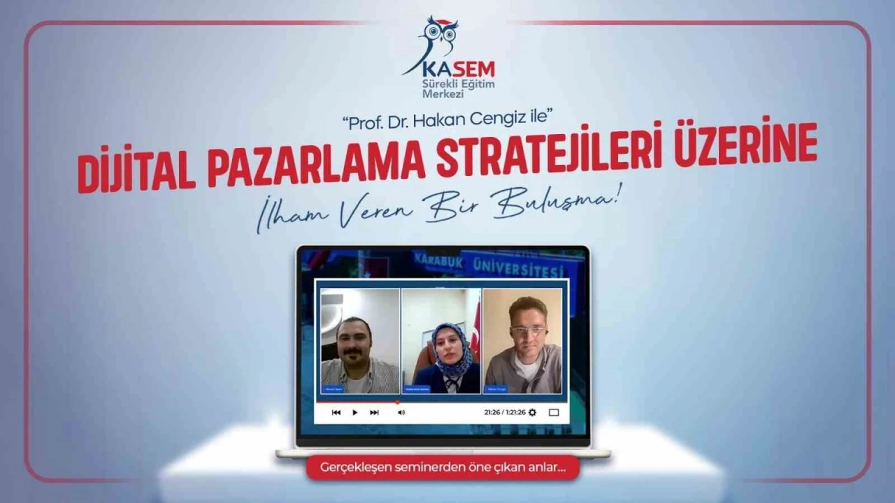 KASEM’den yoğun katılımlı dijital pazarlama semineri
