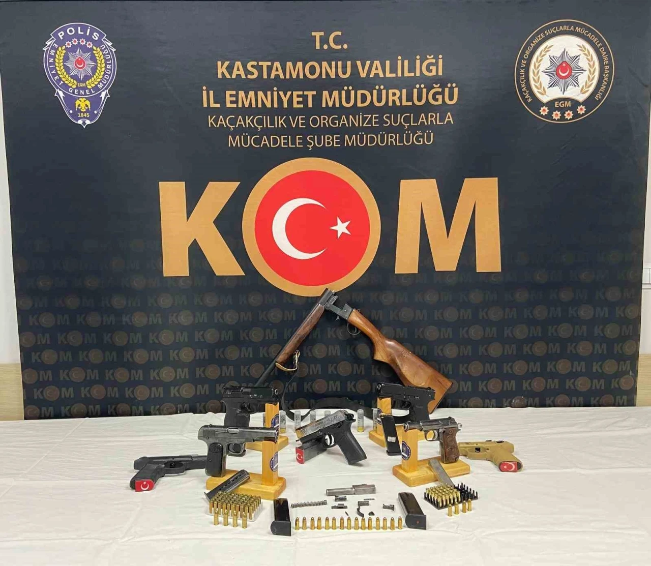 Kastamonu&rsquo;da ka&ccedil;ak silah operasyonu: 1 tutuklama
