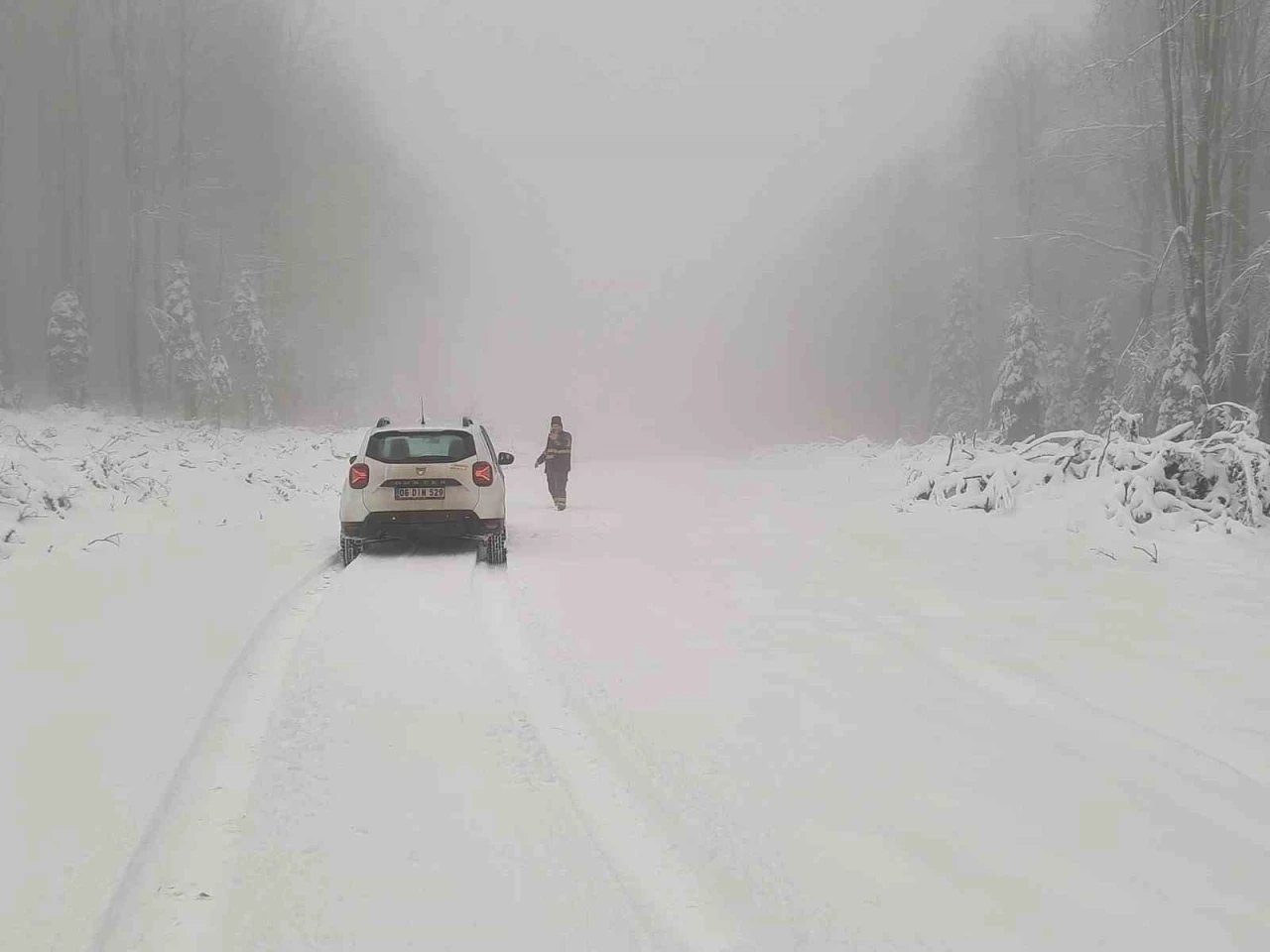 Kastamonu’da kar yağışı etkili oldu
