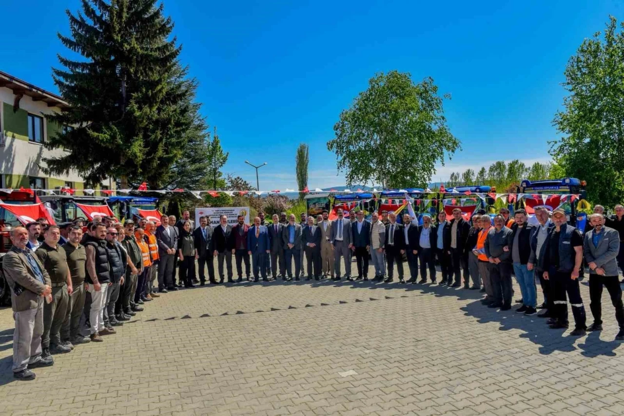 Kastamonu’da yüzde 20 hibeli makine ve ekipmanlar çiftçilere teslim edildi
