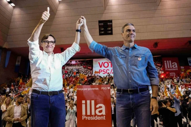 Katalonya’daki bölgesel seçimlerde Sosyalist Parti birinci oldu
