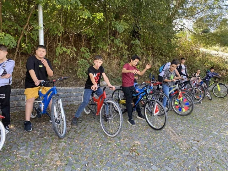 Kavak&rsquo;ta bisiklet etkinliği
