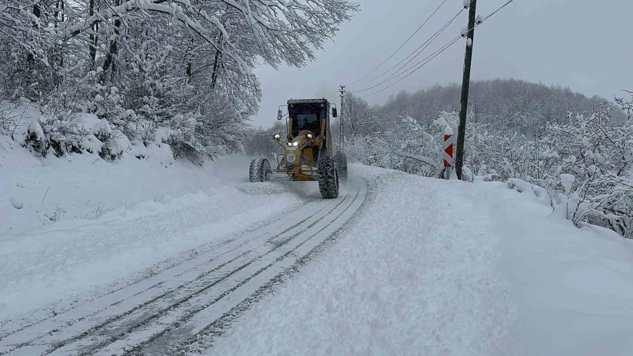 Kavak&rsquo;ta karla m&uuml;cadele
