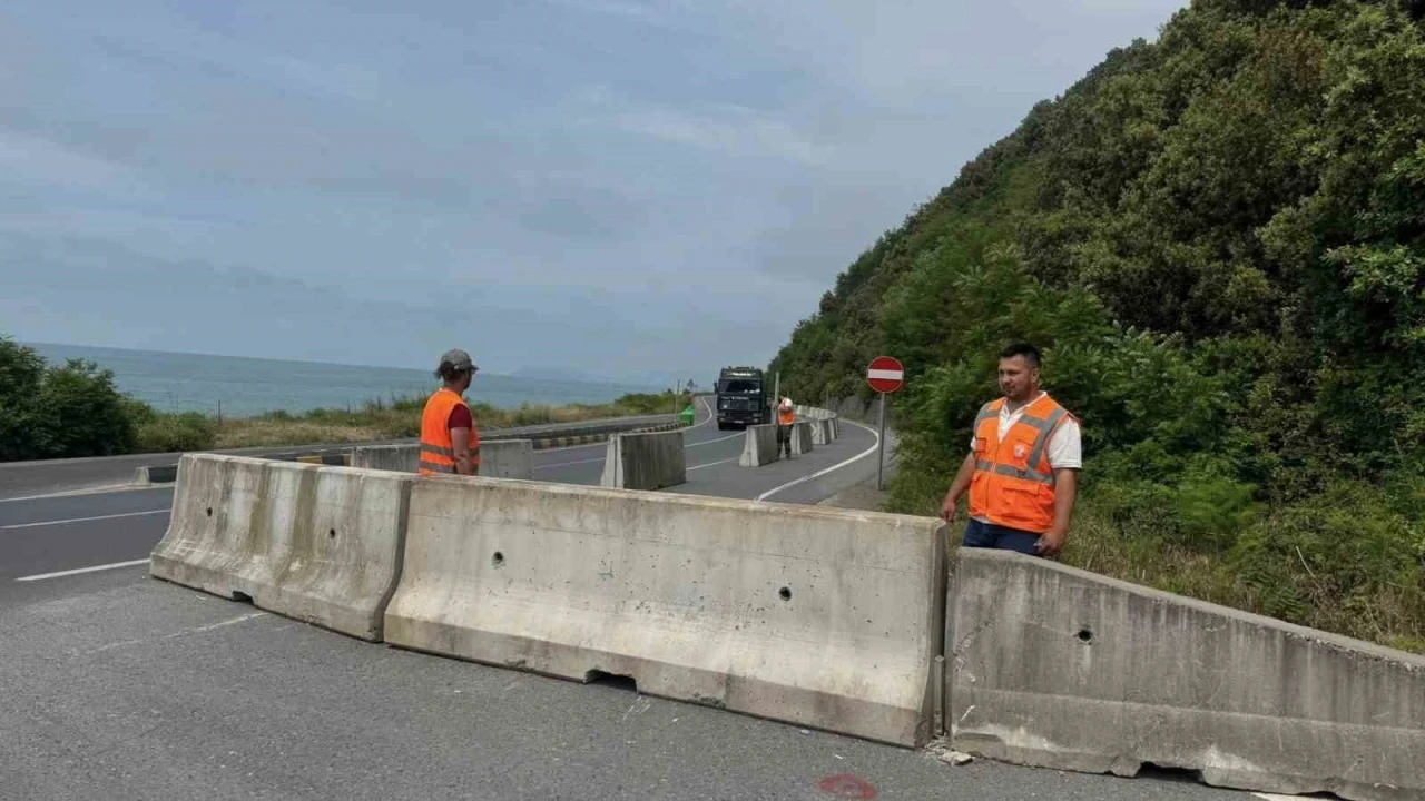 Kavukkavla Yığılca sapağı yeniden yapılıyor
