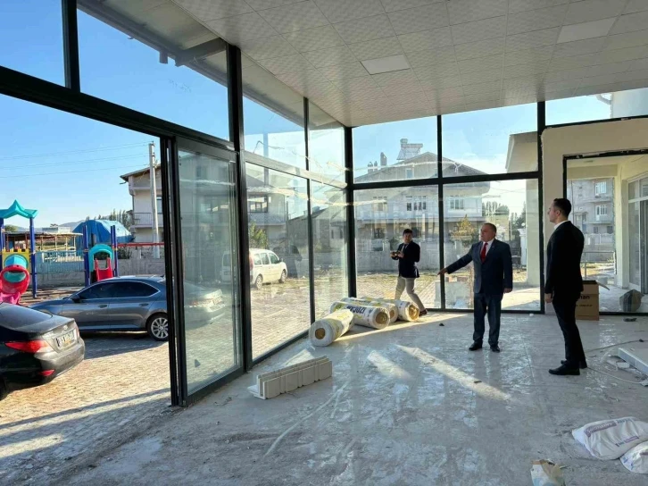 Kaymakam Artar: &ldquo;Eğitimin kalitesinin arttırılmasında fiziki mekanların &ouml;nemi b&uuml;y&uuml;k&rdquo;
