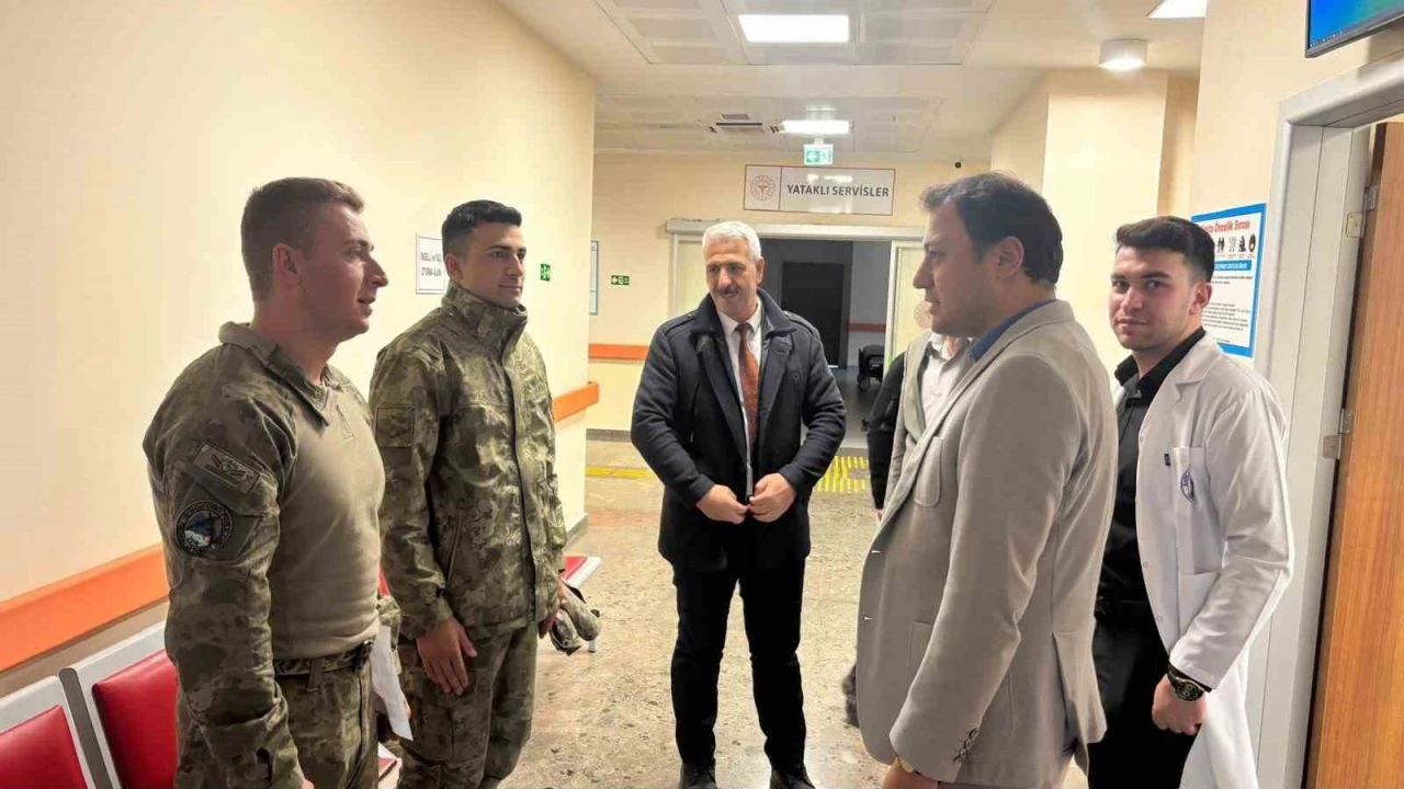 Kaymakam Bayram kurumlarda y&uuml;r&uuml;t&uuml;len &ccedil;alışmaları yerinde inceledi
